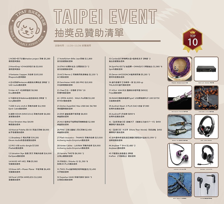 點我看大圖 【採訪】規模再創新高!2023 TPAF 台灣耳機文化節台北場盛大開展