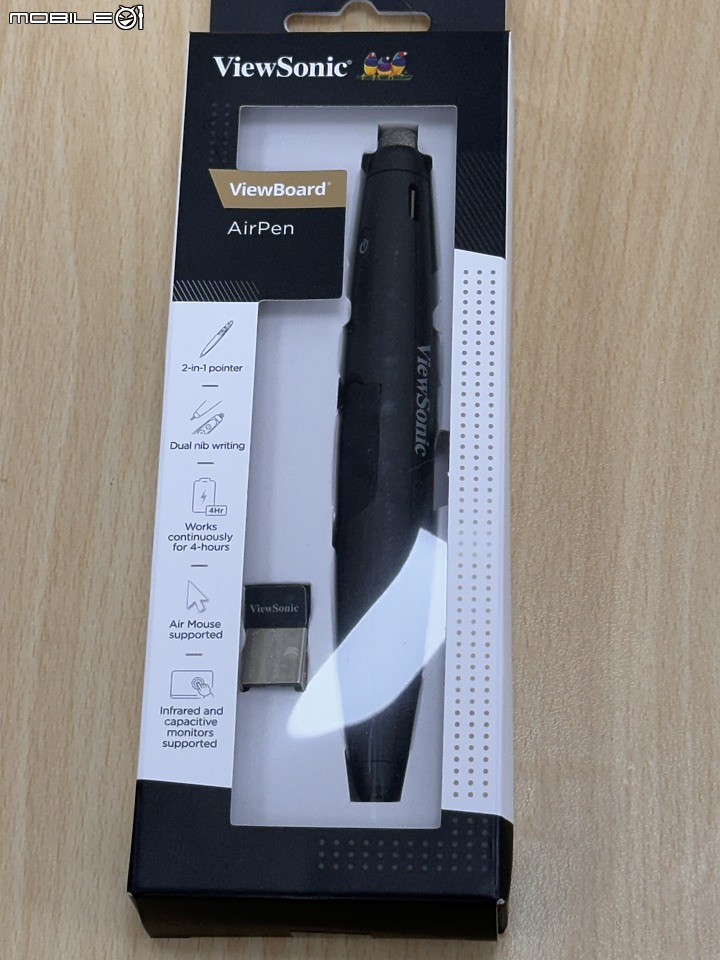 簡單易上手全球首款簡報筆 ViewSonic AirPen 開箱