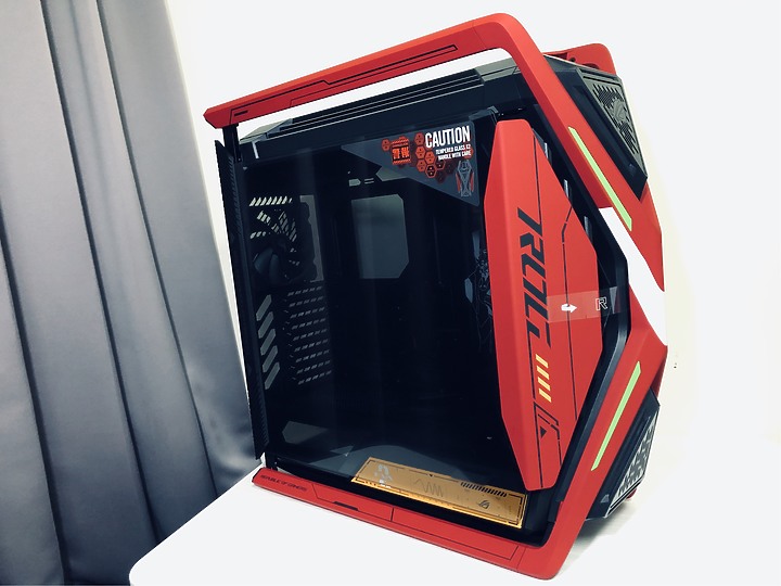 「明日香－限定聯名版 創世神機殼」ROG Hyperion EVA-02 Edition