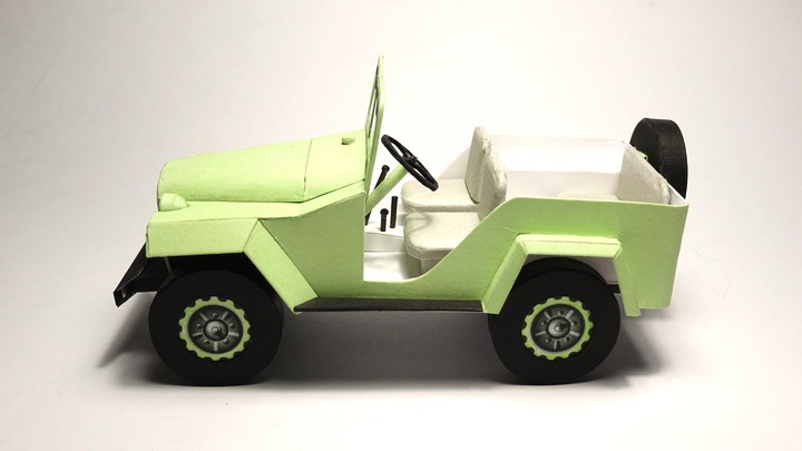 〔手作車典藏〕四國5軍車半部二戰史精益手作