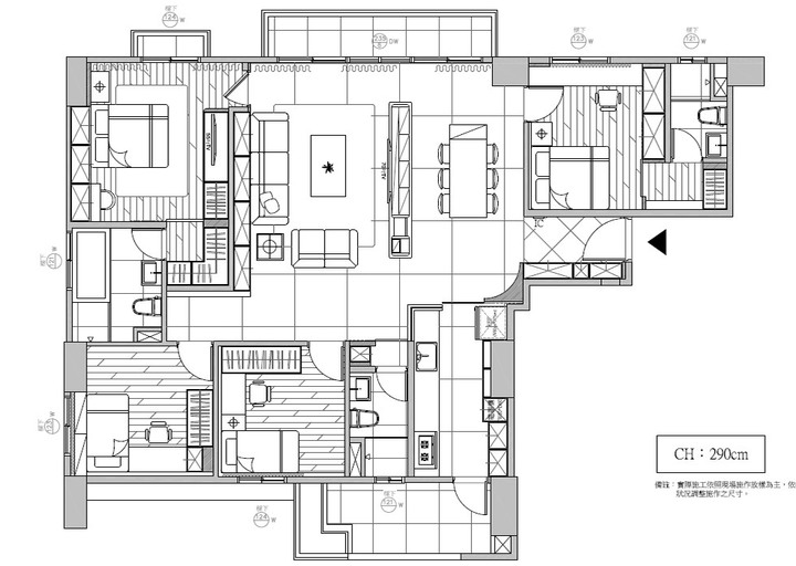 【作品分享】一場空間與人文的思考｜輕美式混搭｜住家就像飯店！
