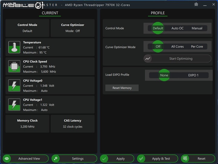 AMD Ryzen Threadripper 7970X 處理器實測 在使用成本與效能表現中求取平衡
