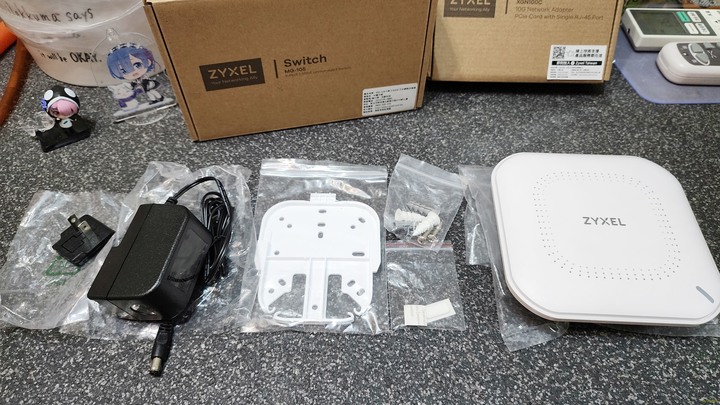 [開箱] Zyxel NWA50AX PRO + 2.5G Switch & 網卡