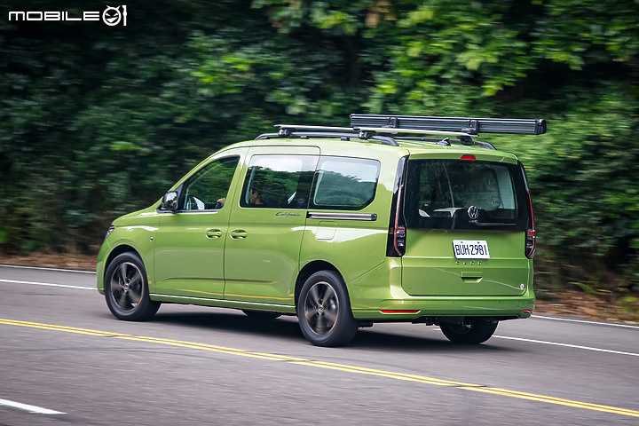 【影音試駕】VW Caddy California,初心車旅懶人包首選!