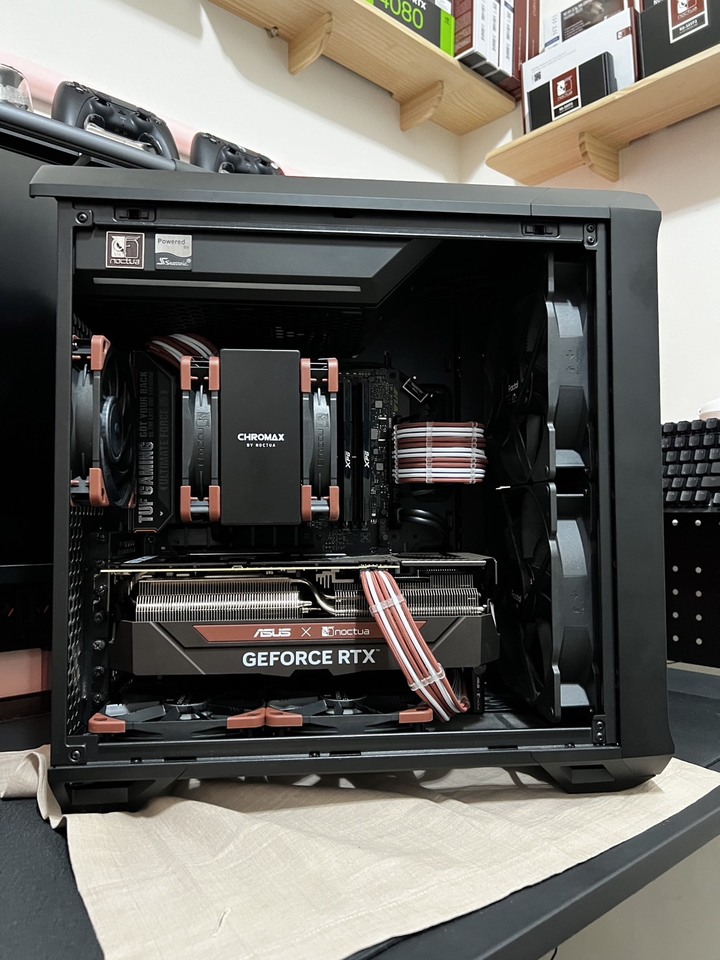 貓頭鷹信仰降臨！FD x ASUS x NOCTUA主題機小分享