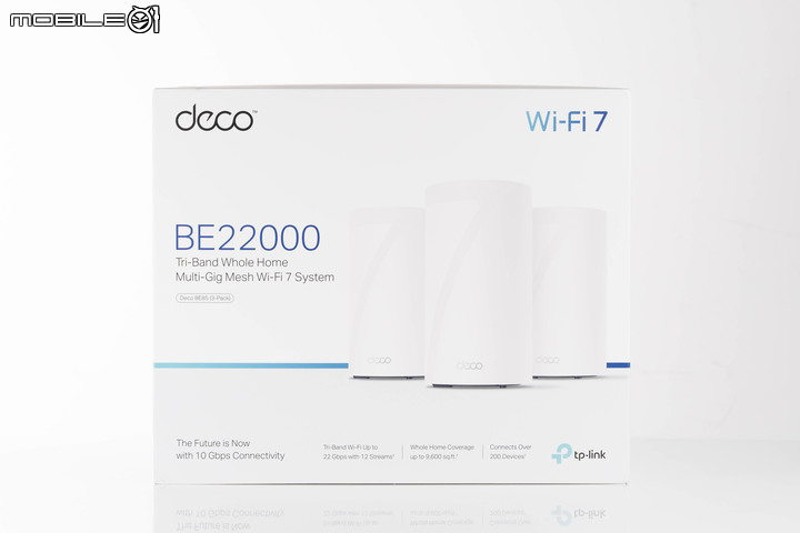 tp-link DECO BE85 WiFi 7 Mesh 路由器套組實測 上飆 5Gbps 的高速傳輸效能