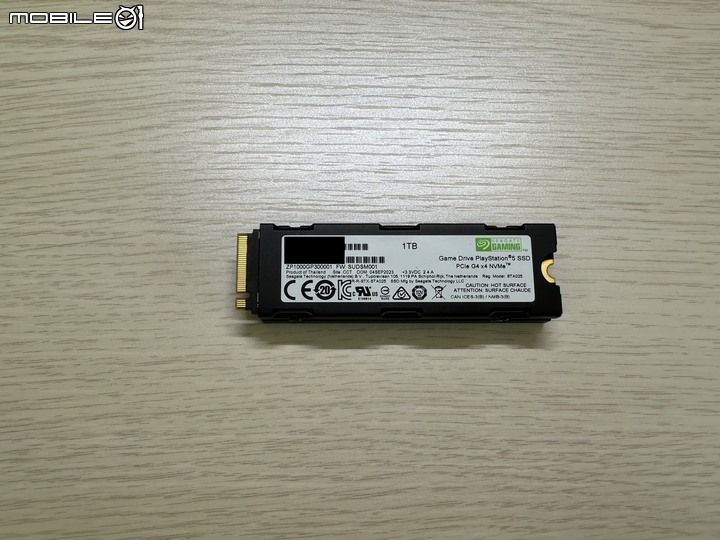 【開箱】Seagate PS5 SSD | SONY官方授權版 Seagate Game Drive PS5 NVMe SSD 1TB
