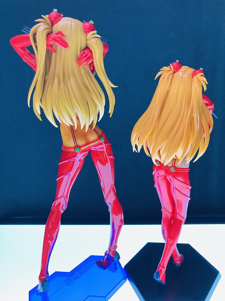 [BANDAI]明日香 X [Max Factory]明日香比較