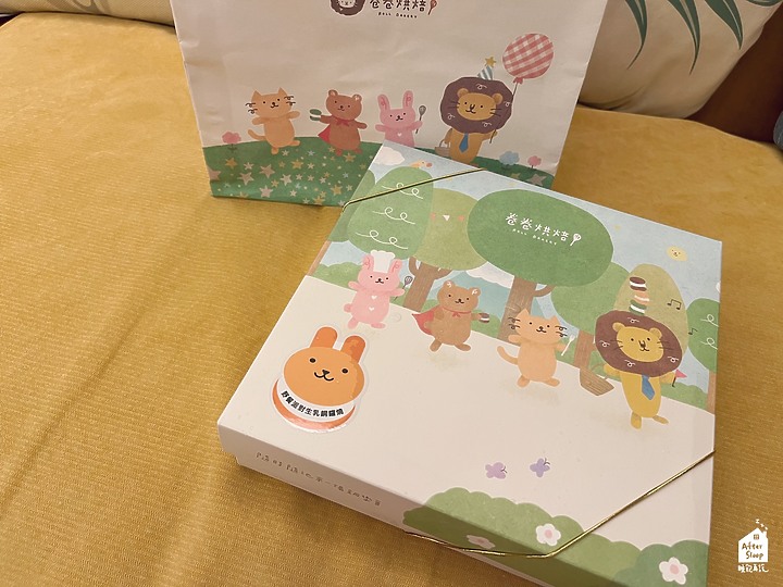 彌月蛋糕試吃｜卷卷烘焙－生乳銅鑼燒禮盒＿超可愛小熊銅鑼燒