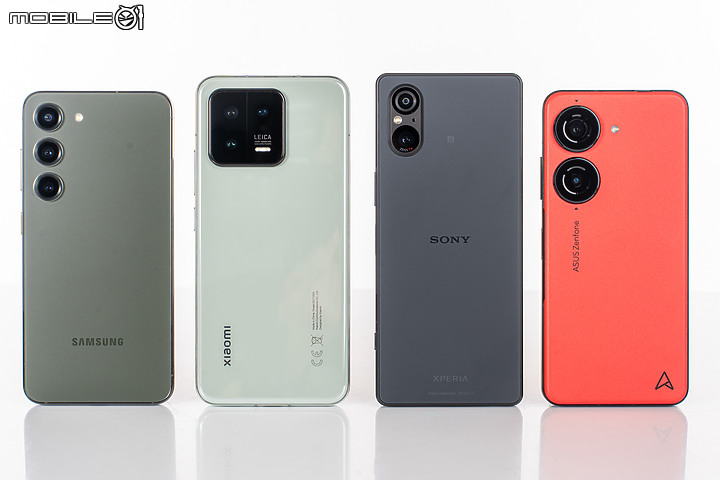 2023 Android輕巧旗艦拍攝集評|Galaxy S23 / 小米13 / Xperia 5 V / Zenfone 10