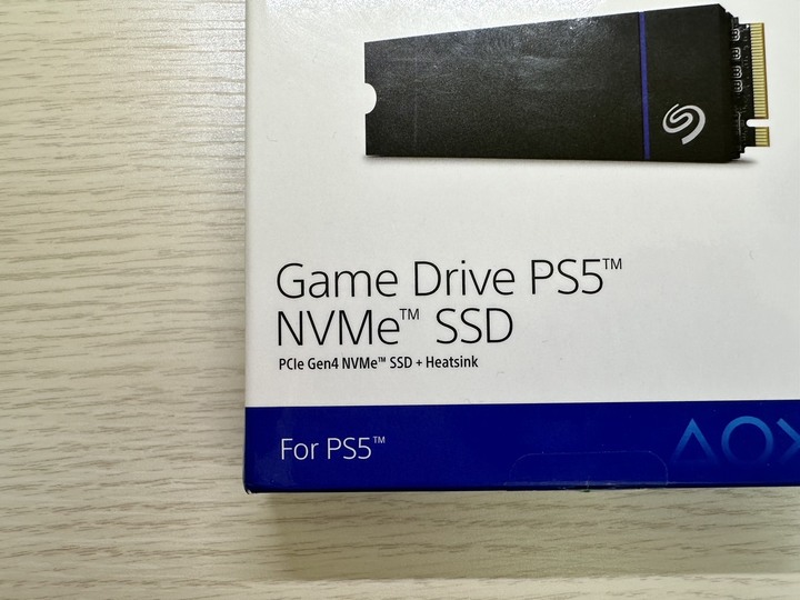 【開箱】Seagate PS5 SSD | SONY官方授權版 Seagate Game Drive PS5 NVMe SSD 1TB