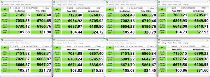 【開箱簡測】Samsung 990 PRO M.2 NVMe 2280 4TB SSD 效能簡測 (圖多)