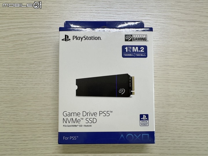 【開箱】Seagate PS5 SSD | SONY官方授權版 Seagate Game Drive PS5 NVMe SSD 1TB