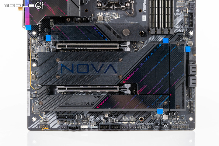 ASRock Phantom Gaming Z790 Nova WiFi 主機板開箱實測 真不鎖功耗搭 6 SSD 插槽設定的頂尖選擇