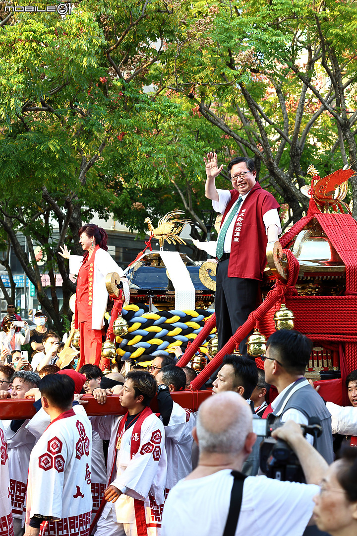 直擊台北溫泉季～日本松山市道後撞神轎盛典！