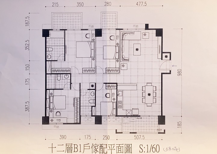 【開箱】新北淡水 68 坪現代風新家開箱