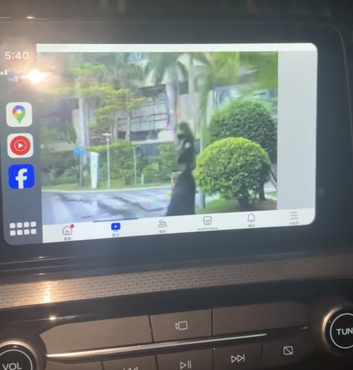 讓福特8吋螢幕，用Carplay播放Youtube等影音