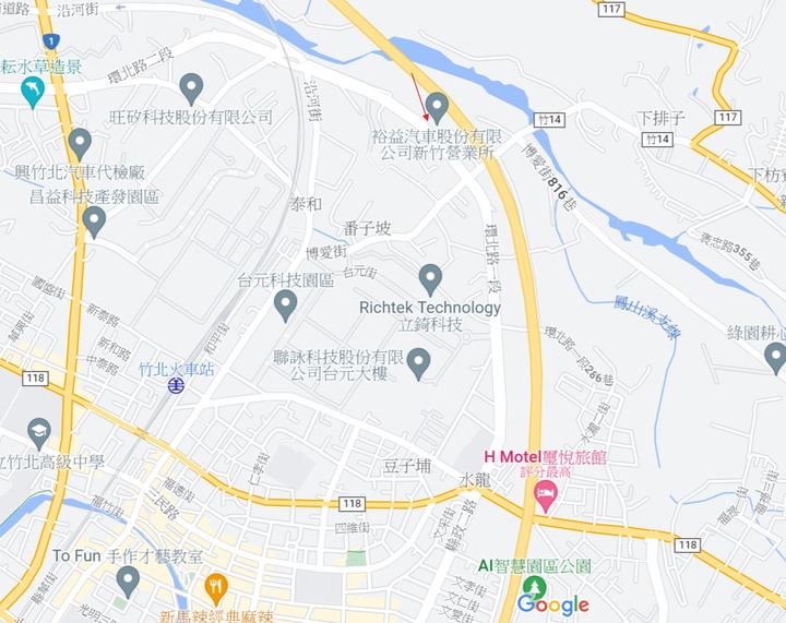 未來國一 竹北新開 交流道 到底在哪 ??