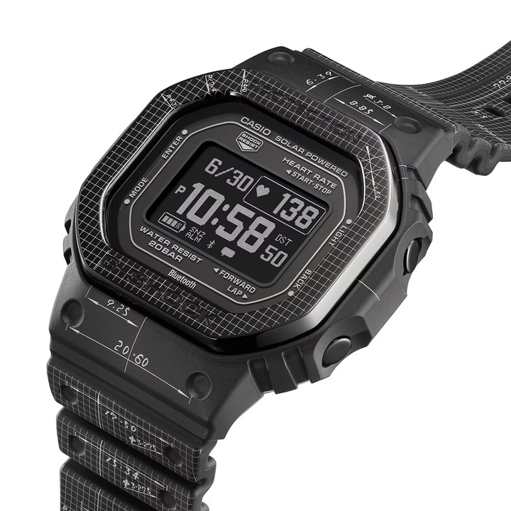 關於G-SHOCK G-SQUAD 5600心率偵測 系列