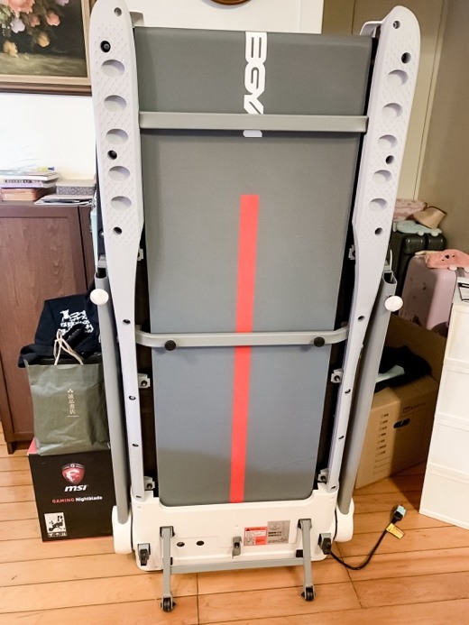 BGYM U3MAX智能減震跑步機開箱(可折疊收納)