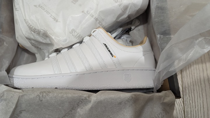 回購率高，回頭率更高的K-Swiss 復古鞋 Classic VN x McLaren