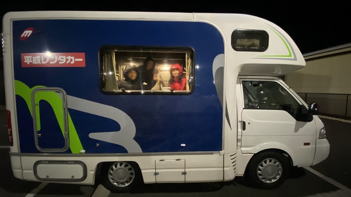 六天五夜 一家四口 瀨戶內海 露營車之旅