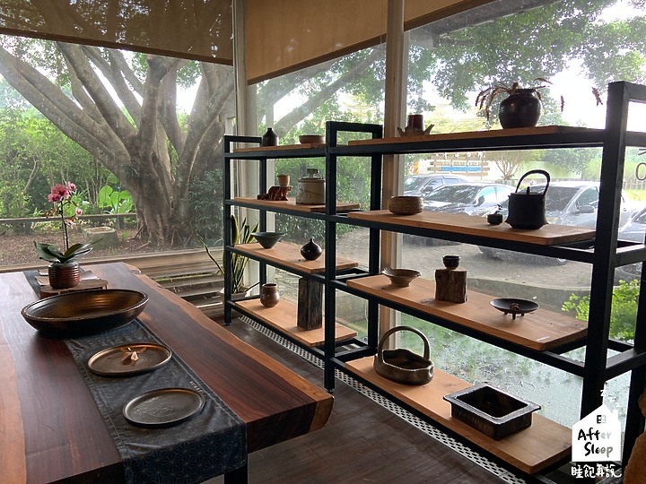 點我看大圖 雲林古坑|青山佐陶_坐擁在陶藝品中喝咖啡的好地方