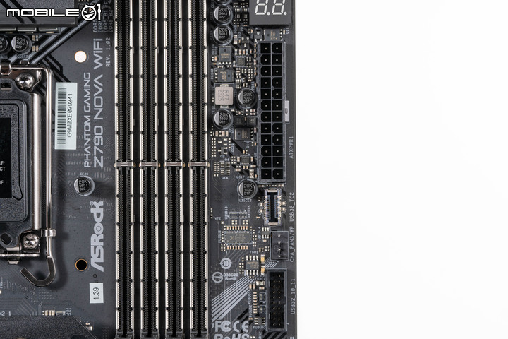 ASRock Phantom Gaming Z790 Nova WiFi 主機板開箱實測 真不鎖功耗搭 6 SSD 插槽設定的頂尖選擇