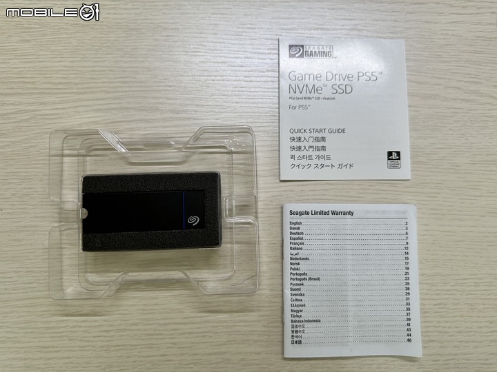 【開箱】Seagate PS5 SSD | SONY官方授權版 Seagate Game Drive PS5 NVMe SSD 1TB