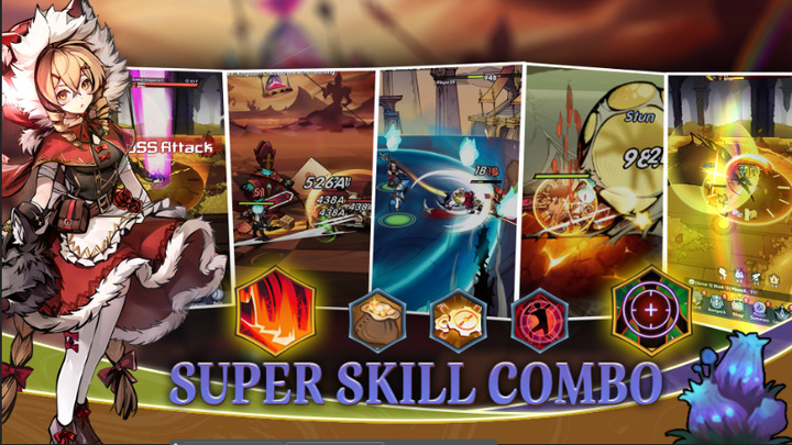 《Headless Knight: Idle RPG》無頭騎士:放置 RPG 11月9日 更新發布 | 尋找奪回失落的頭顱 踏上冒險之路 | 韓式放置玩法 自由更換各種頭顱 獲得不同的效果