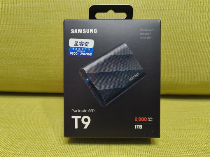 高速傳輸兼具穩定散熱，Samsung T9 USB 3.2 Gen 2x2 開箱試用