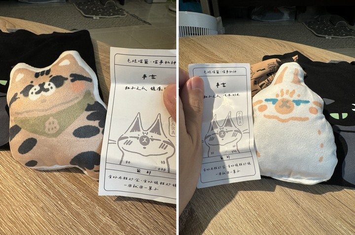 毛怪樂園籤詩貓草包開箱