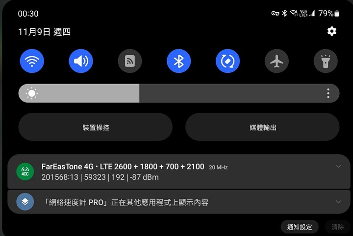開啟WiFi行動網路變4CA？