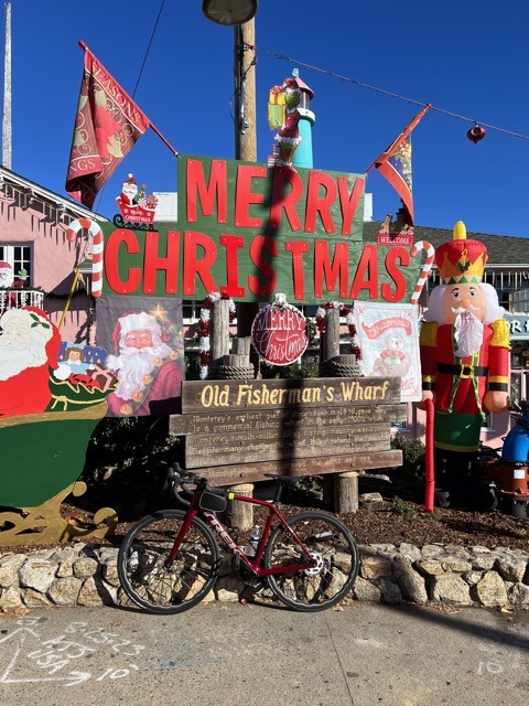 (2023大雪) 🚴🇺🇸 漫遊 Monterey 17哩風景路 (2023/12/12)