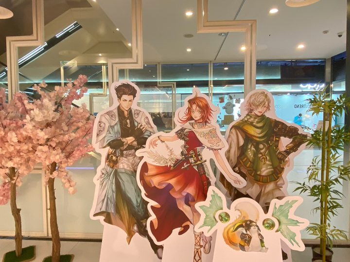 《復活邪神 Romancing SaGa Re;univerSe》合作主題咖啡廳一遊