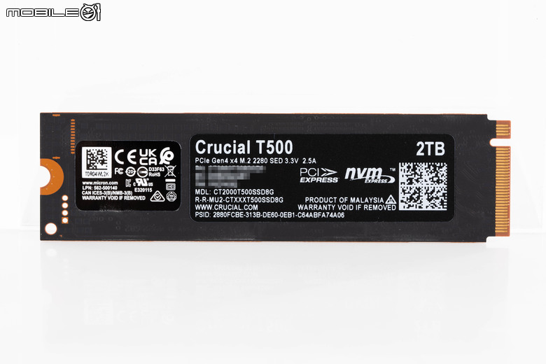 美光 Crucial T500 PCIe Gen 4 SSD 實測 以大容量快閃顆粒提供高性能儲存選擇