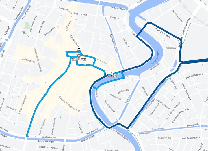哈倫(Haarlem)市區、聖巴弗教堂(St.-Bavokerk)、桑斯安斯(Zaanse Schans)風車村、福倫丹(Volendam)午餐、羊角村(Giethoorn)遊船 — 荷蘭鄉間風光 — 2023年冬季歐洲行旅 第二部