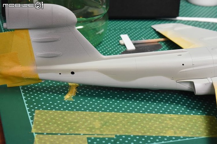 [模型製作記] EA-6B徘徊者(Prowler)電戰機 1/72