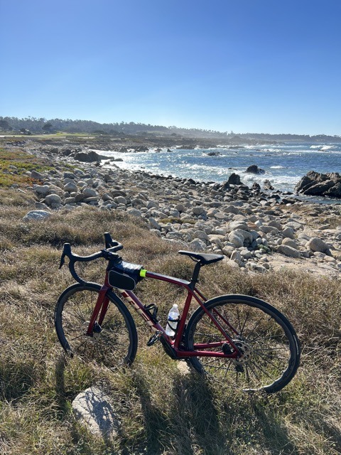 (2023大雪) 🚴🇺🇸 漫遊 Monterey 17哩風景路 (2023/12/12)