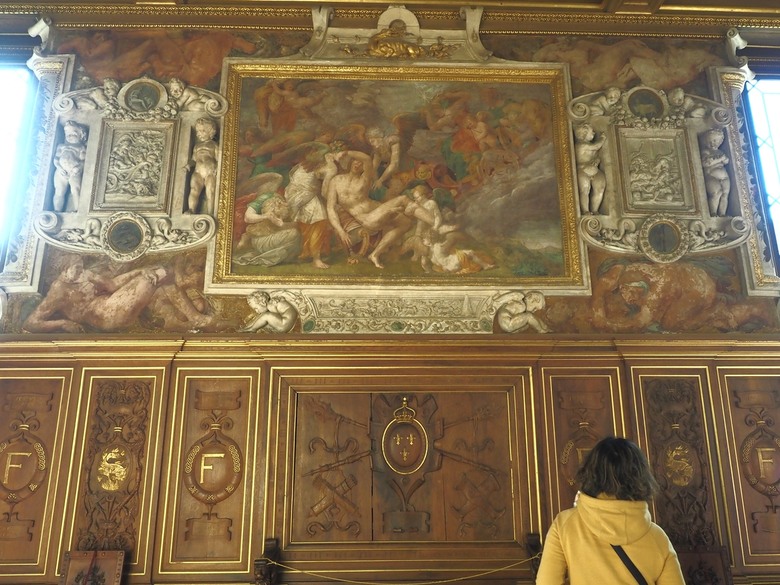 楓丹白露宮(Chateau de Fontainebleau)，外掛凱旋門(Arc de Triomphe)、聖母院(Cathédrale Notre-Dame de Paris)、歌劇院(Palais Garnier)、莫里哀噴泉(Fontaine Molière)、聖米歇爾噴泉(Fontaine Saint-Michel) — 世界文化遺產 之 楓丹白靈宮及其園林(Palace and Park of Fontainebleau) — 2023年冬季歐洲行旅 第八部