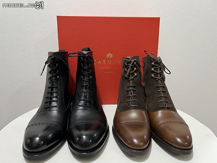 【開箱】高貴不貴 Carmina Balmoral Boots 之男生女生配