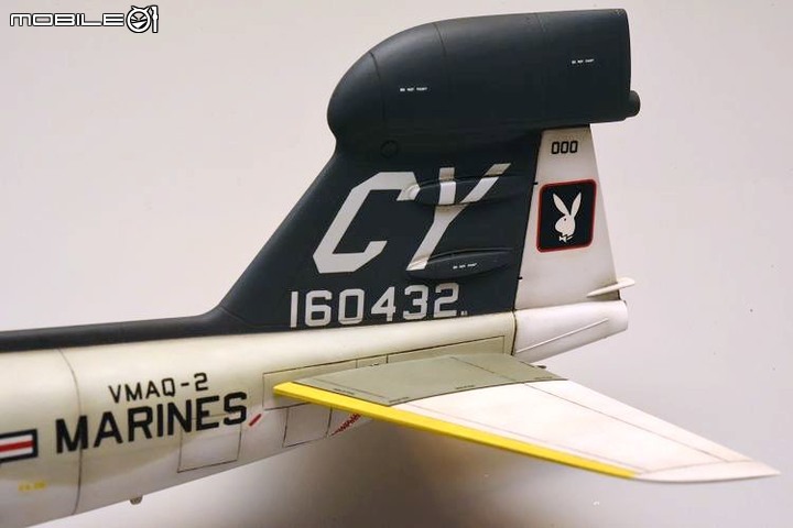 [模型製作記] EA-6B徘徊者(Prowler)電戰機 1/72