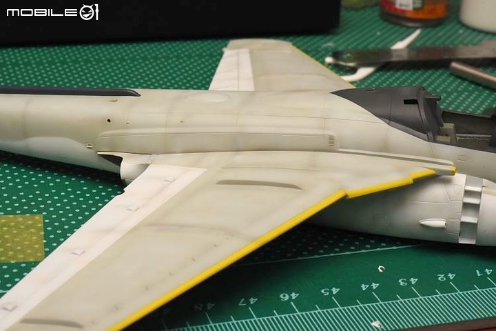 [模型製作記] EA-6B徘徊者(Prowler)電戰機 1/72