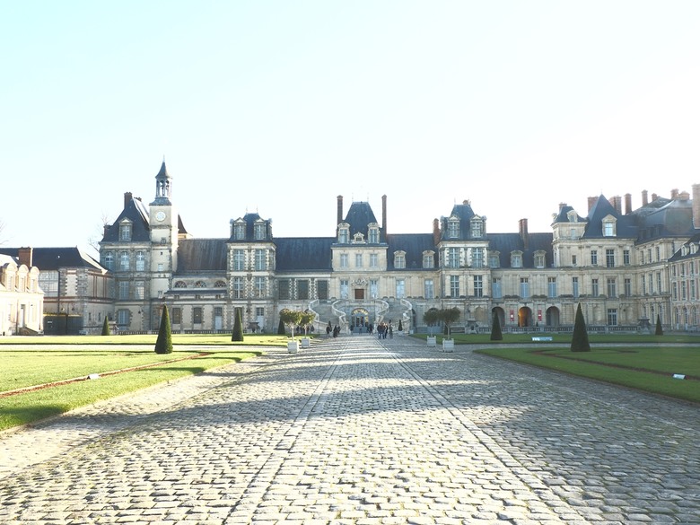 楓丹白露宮(Chateau de Fontainebleau),外掛凱旋門(Arc de Triomphe)、聖母院(Cathédrale Notre-Dame de Paris)、歌劇院(Palais Garnier)、莫里哀噴泉(Fontaine Molière)、聖米歇爾噴泉(Fontaine Saint-Michel) — 世界文化遺產 之 楓丹白靈宮及其園林(Palace and Park of Fontainebleau) — 2023年冬季歐洲行旅 第八部