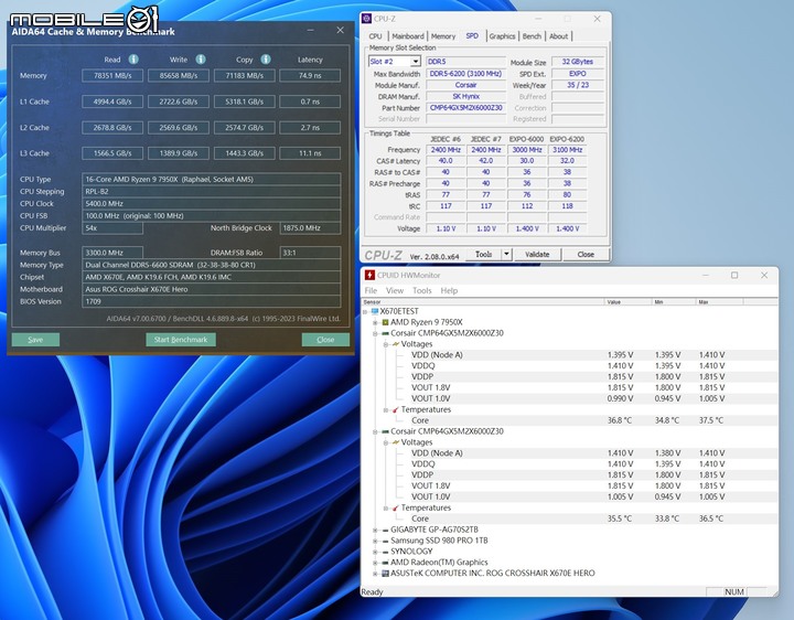 CORSAIR DOMINATOR TITANIUM FIRST EDITION DDR5 記憶體開箱實測 以可換模組搭配炫麗燈效設計