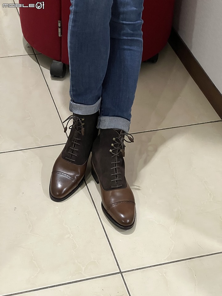【開箱】高貴不貴 Carmina Balmoral Boots 之男生女生配