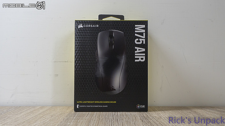 點我看大圖 【開箱】賊船輕量、三模對稱鼠 | CORSAIR M75 AIR WIRELESS