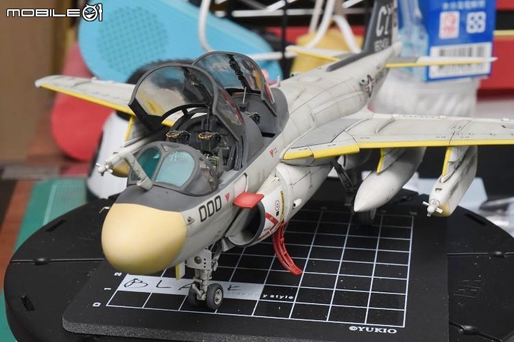 [模型製作記] EA-6B徘徊者(Prowler)電戰機 1/72