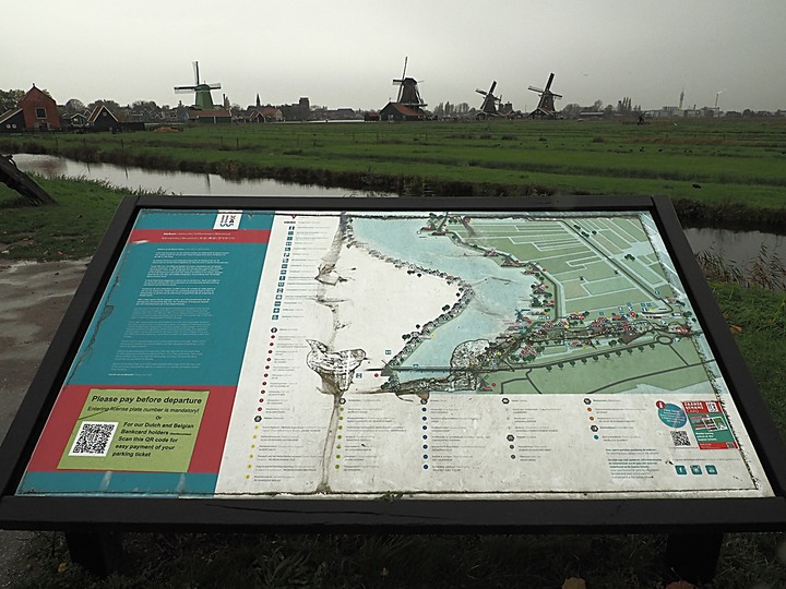 哈倫(Haarlem)市區、聖巴弗教堂(St.-Bavokerk)、桑斯安斯(Zaanse Schans)風車村、福倫丹(Volendam)午餐、羊角村(Giethoorn)遊船 — 荷蘭鄉間風光 — 2023年冬季歐洲行旅 第二部