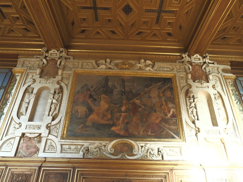 楓丹白露宮(Chateau de Fontainebleau)，外掛凱旋門(Arc de Triomphe)、聖母院(Cathédrale Notre-Dame de Paris)、歌劇院(Palais Garnier)、莫里哀噴泉(Fontaine Molière)、聖米歇爾噴泉(Fontaine Saint-Michel) — 世界文化遺產 之 楓丹白靈宮及其園林(Palace and Park of Fontainebleau) — 2023年冬季歐洲行旅 第八部